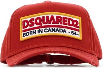 Dsquared2 Red Logo Baseball Hat