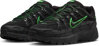 Nike P-6000 Premium Sneaker in Black/Green/Anthracite at Nordstrom, Size 7.5