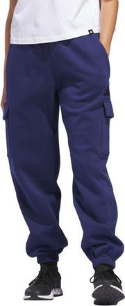 adidas All Season Cargo Sweatpants in Dark Blue at Nordstrom, Size Large