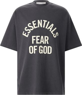 Fear of God Campus 90s Tee - Heren - T-shirts - Zwart - L - Katoen - Tops