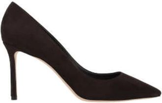 Jimmy Choo London Stilettohakken - Dames - Pumps - Bruin - 35 EU - Leer - Schoenen