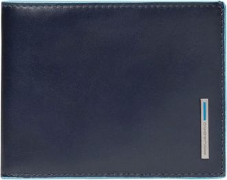 Piquadro Wallets & Cardholders, male, Blue, Size: ONE SIZE Blue Square Wallet