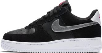 Nike (WMNS) Nike Air Force 1 07 Black Metallic Silver DA4282-001