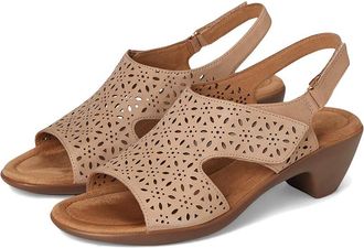 Easy Spirit Calix Womens Wedge Shoes Light Natural Nubuck : 9.5 M (B), Leather