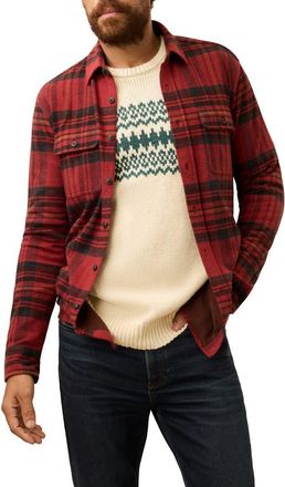 Faherty Legend Button-Up Shirt in Red Cedar Plaid at Nordstrom Rack, Size Xx-Large