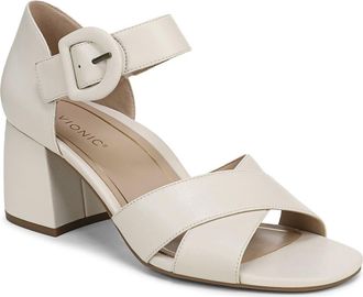 Vionic Soraya Heel Sandal in Cream at Nordstrom Rack, Size 9.5