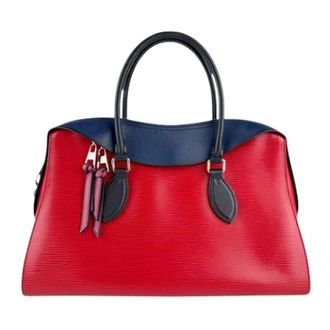 Louis Vuitton Pre-owned Handbags, female, Red, Size: ONE SIZE Pre-owned Epi Leather Shoulder Bag