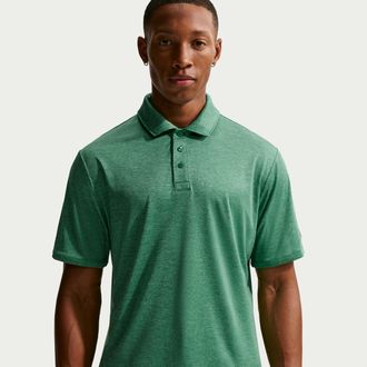 Nike Mens Par Dri-FIT Golf Polo in Green | IQ6616-365