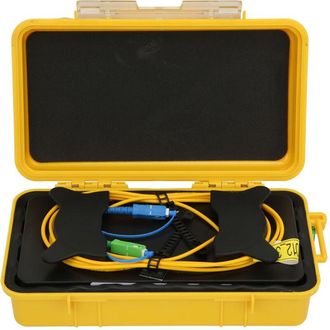 OEM Caja De Extensi&oacute;n Para Cable De Lanzamiento Otdr, Cable De Fibra Monomodo De 1 Km Para Pruebas Otdr