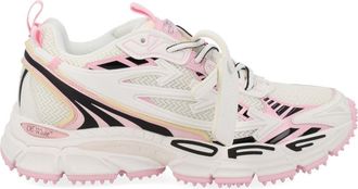 Off-white Be Right Back Layered Design Mesh Sneakers