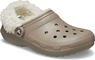 Crocs Classic Fleece Voering Textielmix Paddenstoelen Klompen