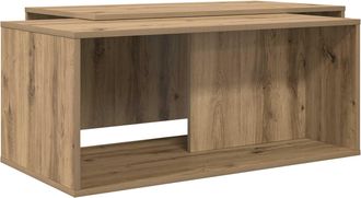 vidaXL Juego De Mesas De Centro 2 Uds. Roble Artisan 90 X 48 X 40 Cm Vidaxl