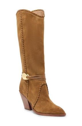 Dolce Vita Jody Knee High Boot in Light Brown Suede at Nordstrom Rack, Size 8.5