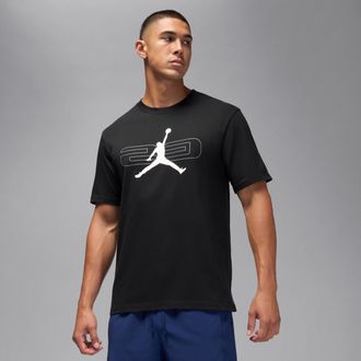 Nike Jordan Mens Jordan Sport T-Shirt in Black | HV1876-010