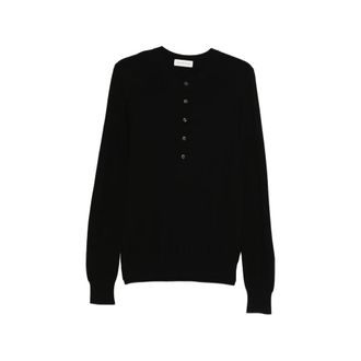 Dries Van Noten Button Knitted Polo Shirt
