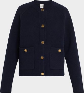 Toteme Hammered Button Cardigan