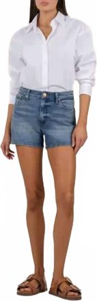 Kut from the Kloth Jane High Rise Shorts In Distinguished Wash