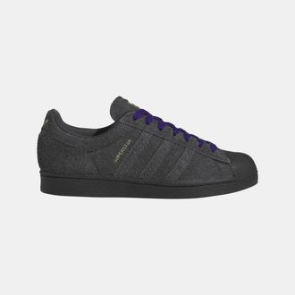 adidas Originals Mens Superstar ADV Shoes in Black Leather - Size UK 11.5