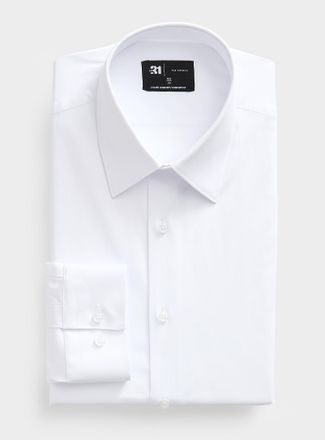 Le 31 Mens Stretch lightweight shirt Comfort fit