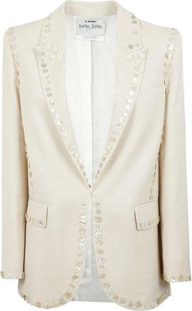 Forte_Forte Donna, Giacche, Beige, M, new