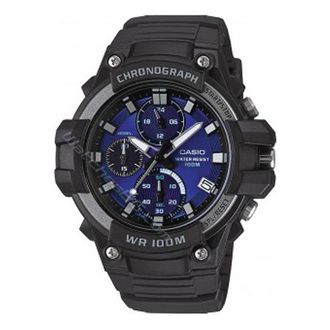 Casio Water Proof STADARD Series Waterproof Sports Mens Black Analog MCW-110H-2A2