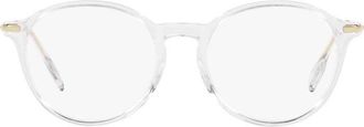 Burberry BE23653024 Round Full Rim Eyeglasses - Clear