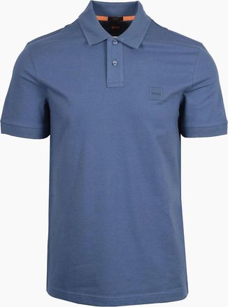 HUGO BOSS Mens Boss Orange Passenger Polo Open Blue - Navy - Size: 44