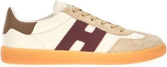 Hogan Cool Allacciato H - female - Hogan - Sneakers - Beige - 3 1/2 UK - Shoes