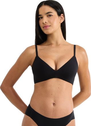 sloggi Push-up-BH SLOGGI ZERO Feel Pure THE UP Push Up, Damen, Gr. XL, N-Gr, schwarz, Single Jersey, Obermaterial: 36% Polyester, 34% Modal, 15% Polyamid, 15