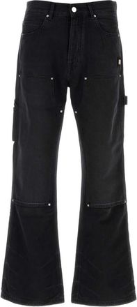 Amiri Black Mid Rise Jeans