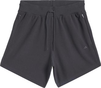 adidas Basketball Brushed Shorts Asia Sizing Black IT2472