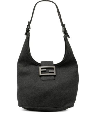 Fendi 2000-2010 Cotton shoulder bag - Grey