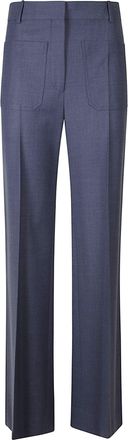 Victoria Beckham Alina High-Waist Straight-Leg Pants