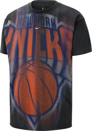 Nike Mens New York Knicks Basketball T-Shirt in Black | IO6422-010