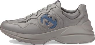 Gucci Rhyton Leather Sneakers Grey Blue 757857-UPG70-1248