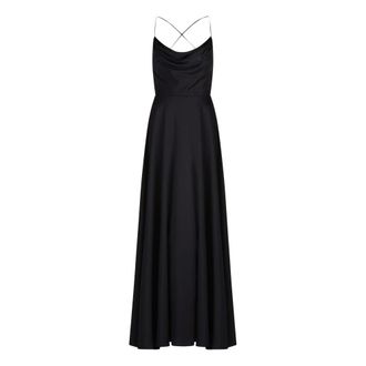 Vera Mont Dames, Jurken, Zwart, Maat: 2XL Satijn