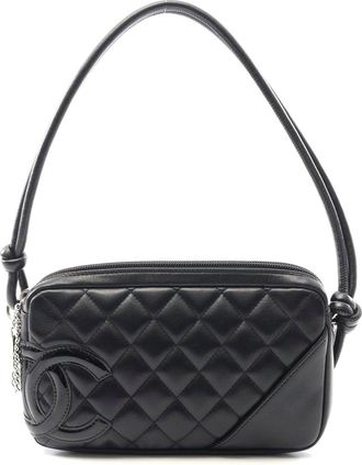 Chanel Cambon Line Leather Handbag