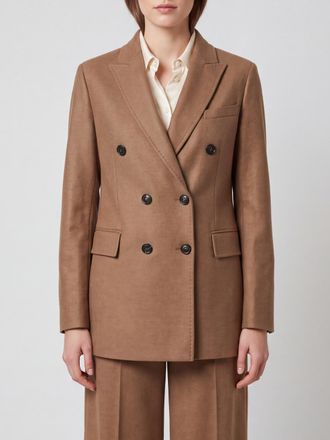Circolo 1901 Blazer doppiopetto in misto lana vergine con rever a lancia