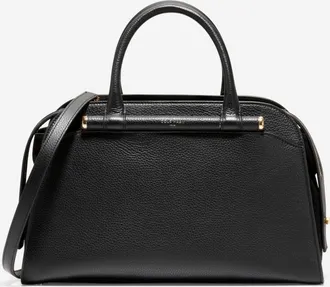 Cole Haan Womens Catherine Medium Satchel - Black