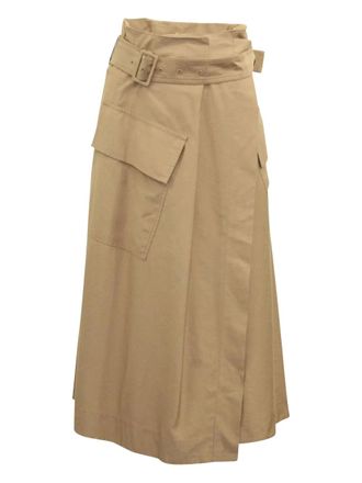 Vince Gonna a vita alta con cintura - Marrone