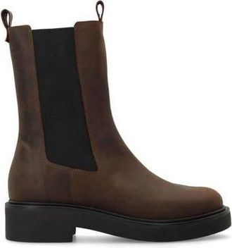 Sacha leren chelsea boots bruin