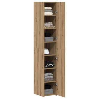 Berkfield Home Highboard Artisan Oak 30x42.5x185 cm Engineered Wood in Brown