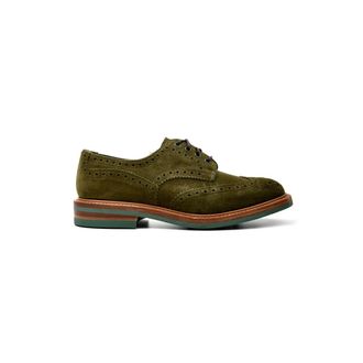 Trickers Bourton Shoe - Heren - Veterschoenen - Groen - 43 1/2 EU - Leer - Schoenen