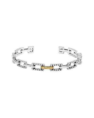 Samuel B. 18K & Silver Bangle