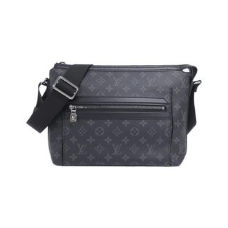 Louis Vuitton Black Coated Canvas Shoulder Bag (Pre-Owned)