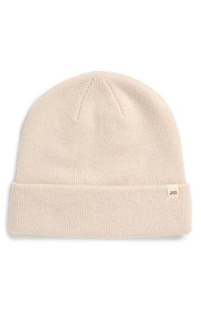 Travis Mathew Cloud Ribbed Beanie in Moonbeam at Nordstrom