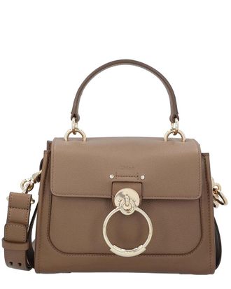 Chlo&eacute; Brown Calfskin Tess Mini Bag, Never Carried (Authentic Pre-Loved)