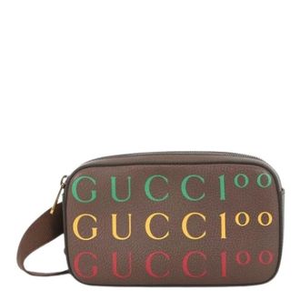 Gucci Pre-owned Belt Bags, female, Brown, Size: ONE SIZE Pre-owned Belt Bag