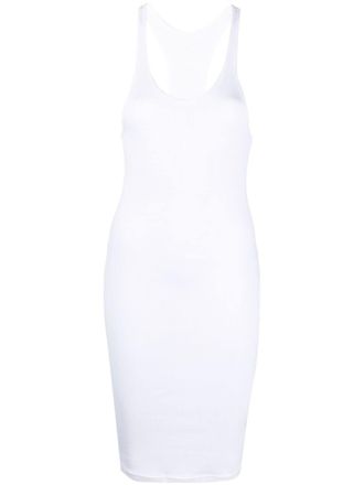 Isabel Marant Abito corto Tory a coste - Bianco