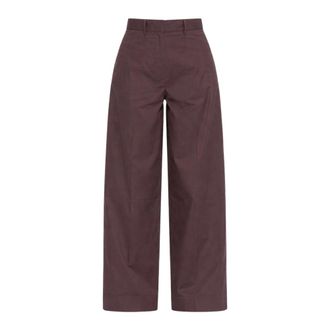 Nine In The Morning Wide Trousers, female, Purple, Size: W28 Zina Pants